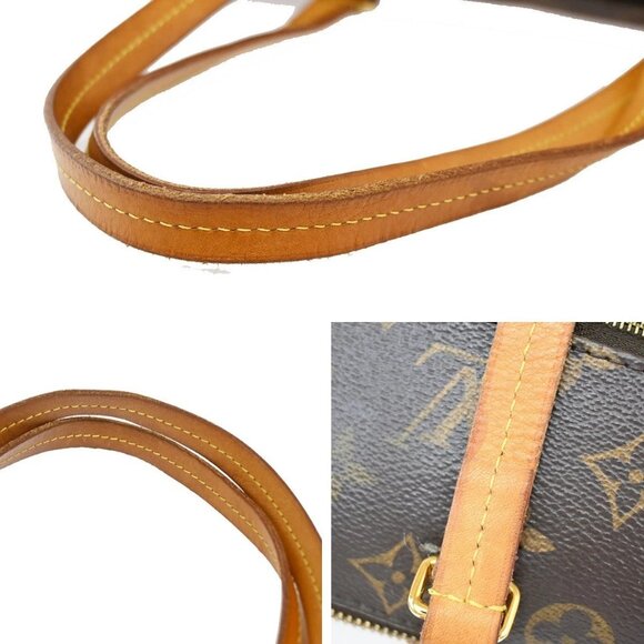 LOUIS VUITTON LV Iena PM Shoulder Bag Monogram Leather Brown M42268 11KB692 - Picture 8 of 15